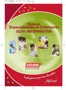 Guía CCOO nuevas especialidades de enfermería