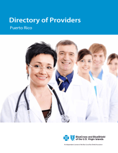Directory of Providers - Blue Cross and Blue Shield of the US Virgin