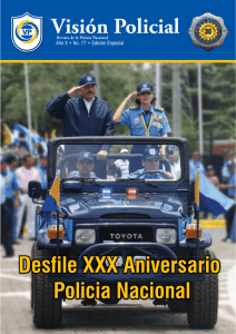 Desfile XXX Aniversario Policia Nacional Desfile