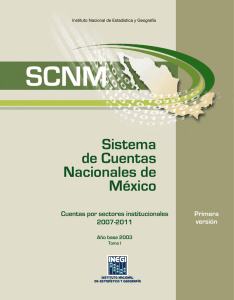 Sistema de Cuentas Nacionales de México