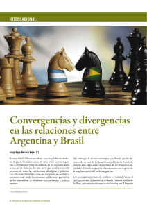 Convergencias y divergencias en las relaciones entre Argentina y