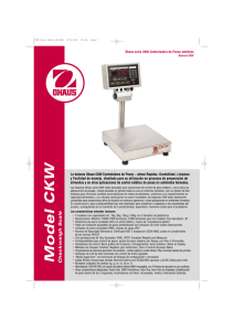 Model CKW Checkweigh Scale