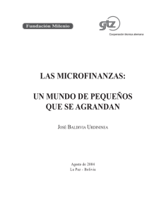 01. Las microfinanzas (i