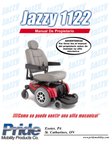 Jazzy 1122 - Pride Mobility