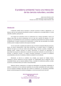 el problema ambiental - Revista Iberoamericana de Educación