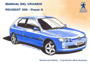 Manual del Usuario Peugeot 306 - www