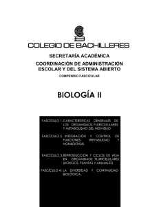 Biología II - Repositorio CB