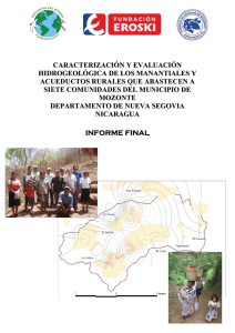 Informe FinalMozonte,Nicaragua 2006