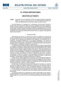 Resolución de 23 de septiembre de 2015