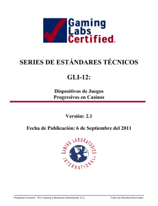 series de estándares técnicos gli-12
