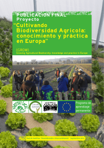 Cultivando Biodiversidad Agrícola: conocimiento y práctica en Europa