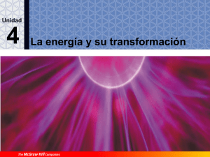 La energía y su transformación