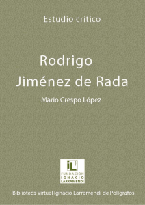 Rodrigo Jiménez de Rada. Vida, obra y bibliografía