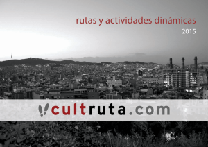 Consulta el PDF con las actividades CultRuta para grupos privados