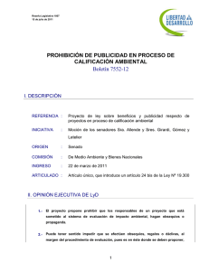 PROHIBICIÓN DE PUBLICIDAD EN PROCESO DE CALIFICACIÓN