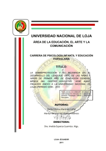 MARTINEZ MARIA - Repositorio Universidad Nacional de Loja