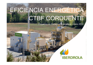 Eficiencia energética (CTBE Corduente)