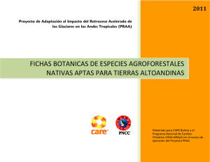 fichas botanicas de especies agroforestales nativas - ECO-SAF