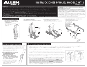 instrucciones para el modelo mt-2