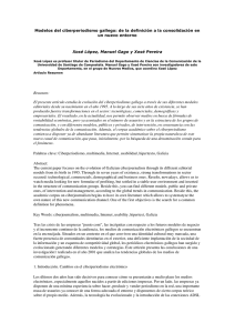 Modelos del ciberperiodismo gallego: de la definición a la