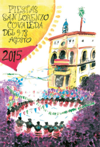 programa san lorenzo 2015 - Ayuntamiento de Covaleda