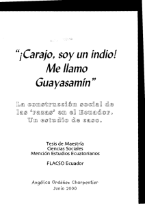 Me llamo - Repositorio Digital FLACSO Ecuador
