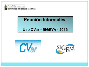 Diapositiva 1 - Universidad Nacional de La Pampa