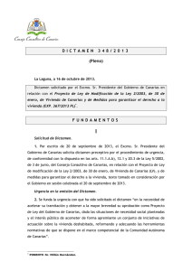 348/2013 - Consejo Consultivo de Canarias