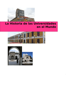 La Historia de las Universidades en el Mundo