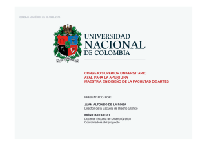 (). - Universidad Nacional de Colombia