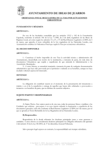 oferta de empleo - Ayuntamiento de Ibeas de Juarros