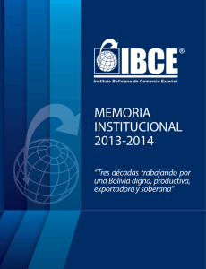 memoria institucional 2013-2014