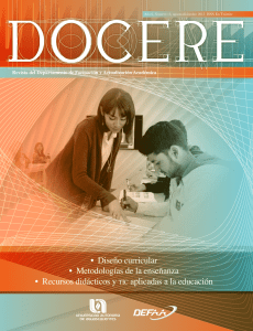Revista Docere No. 13 - Universidad Autónoma de Aguascalientes