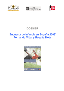 Encuesta de Infancia en España 2008