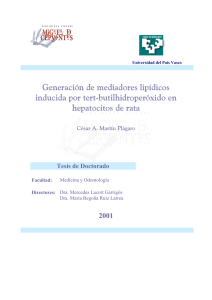 pdf Generación de mediadores lipídicos inducida por tert