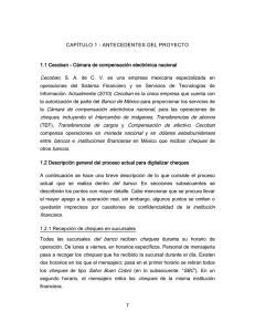 7 CAPÍTULO 1 - ANTECEDENTES DEL PROYECTO 1.1 Cecoban