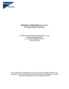 PRINCIPAL PENSIONES S.A. de C.V. Principal Grupo Financiero