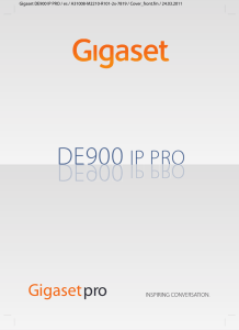 Gigaset DE900 IP PRO – mucho más que llamar por teléfono