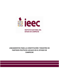 Anexo - Instituto Electoral del Estado de Campeche