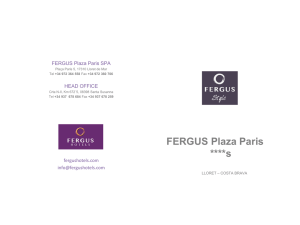 Diapositiva 1 - Fergus Hotels