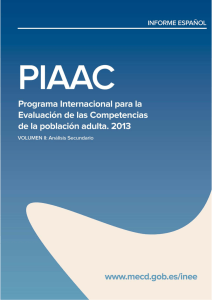 PIAAC: Programa Internacional para la Evaluación de las