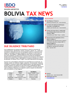 Boletín BDO Tax No.3