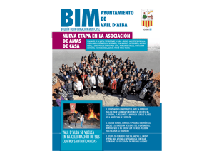 BIM Vall d`Alba numero 82 - Ajuntament de la Vall d`Alba
