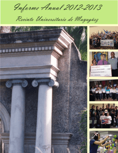 Informe Anual RUM 2012-2013