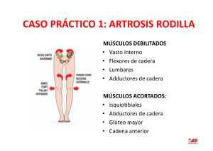 Artrosis de rodilla. Caso práctico (Pdf 592 kb)