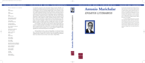 cubierta Antonio Marichalar - Biblioteca Virtual Universal
