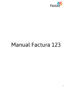 Manual Factura 123