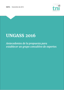 ungass 2016 - United Nations Office on Drugs and Crime