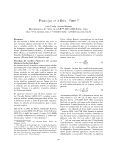 Paradojas de la física. Parte 3 - UAM-I