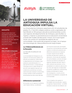 Universidad De Antioquia Case Study